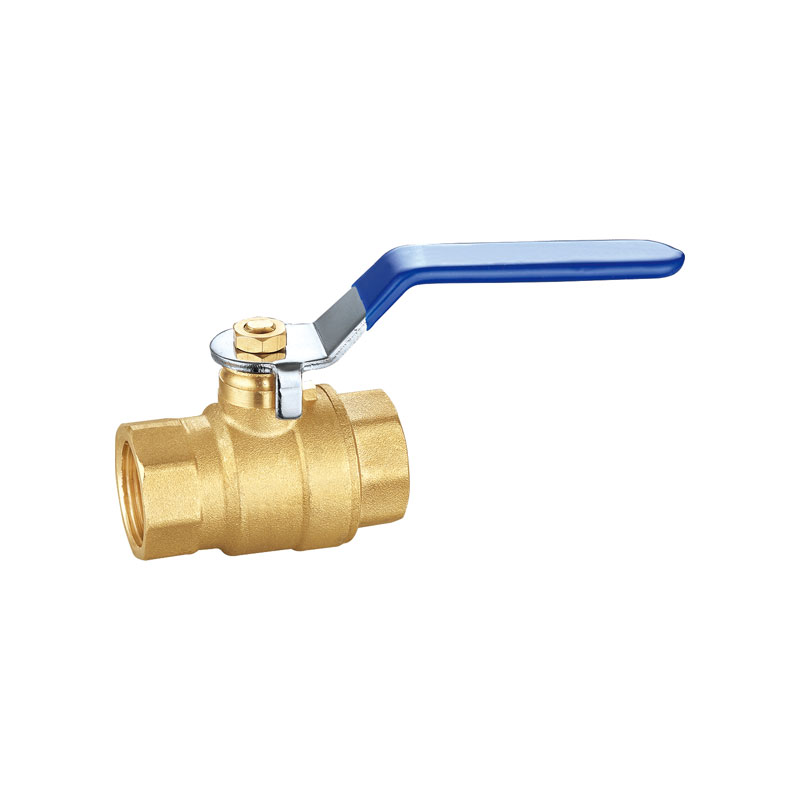Van giếng khoan bằng đồng thau rèn có tay cầm khóa bằng nhựa AMT-2060