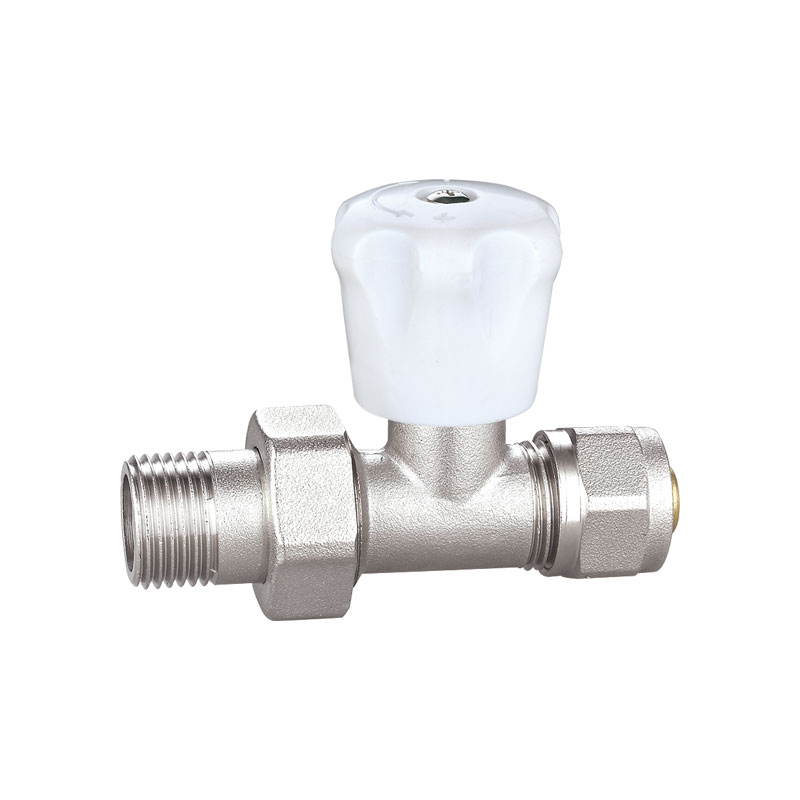 Van tản nhiệt tay cầm bằng nhựa trắng loại thẳng AMT-4020