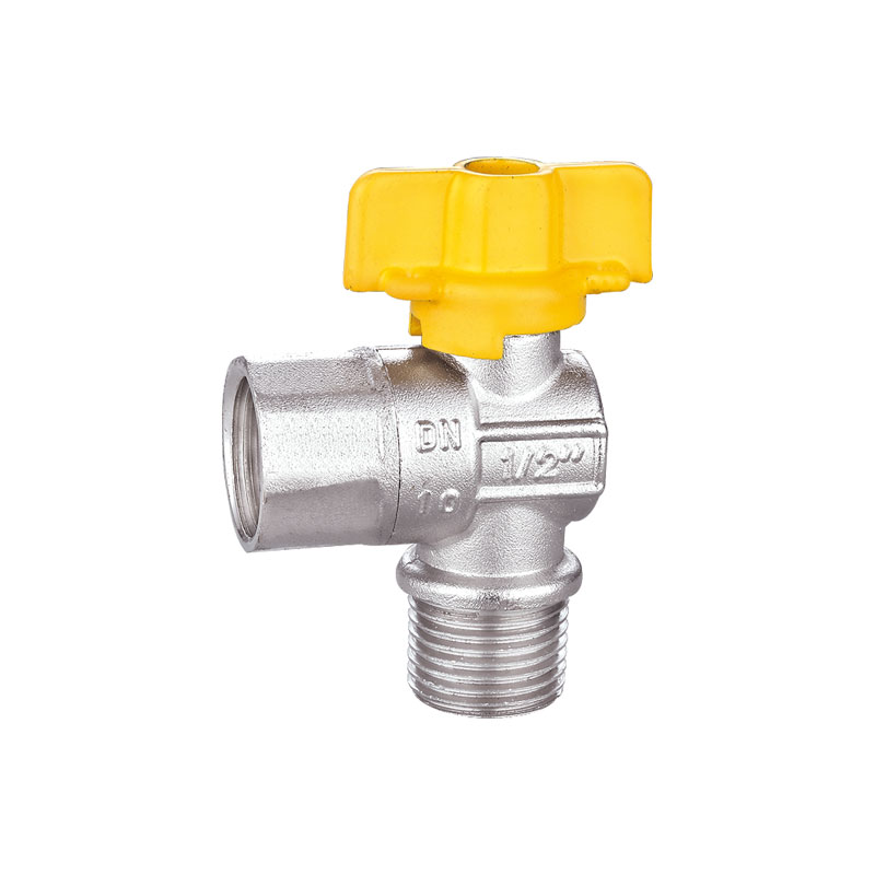 Van góc bằng đồng thau có tay cầm bằng nhựa AMT-5018