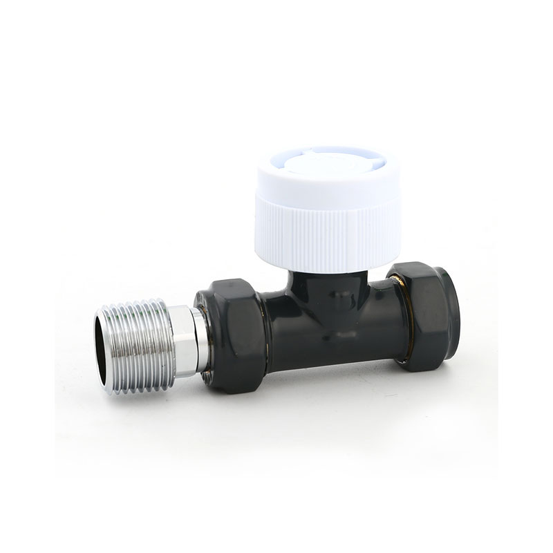 Van tản nhiệt tay cầm bằng nhựa trắng bề mặt đặc biệt AMT-4028