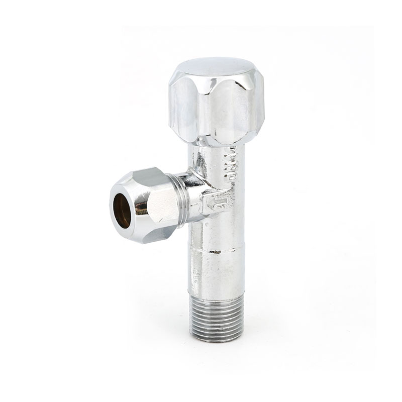 Van góc bằng đồng thau có nắp đậy AMT-5028